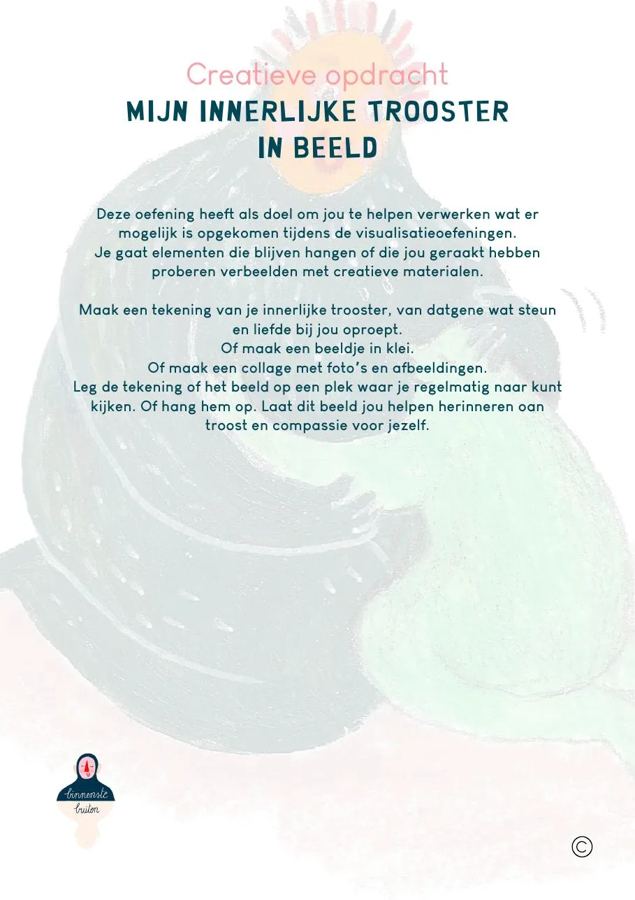 Voorbeeld van een creatieve oefening